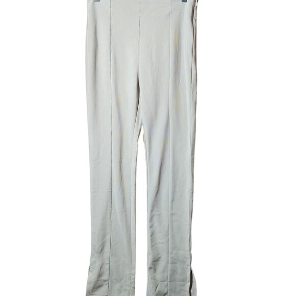 En Saison Cream Flat Front Dress Pants Size Small - Picture 1 of 5